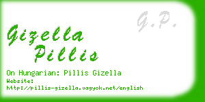 gizella pillis business card